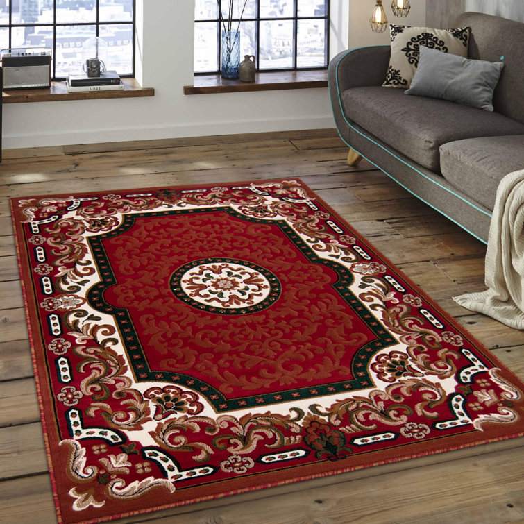 World Menagerie Beckwourth Red Area Rug & Reviews Wayfair